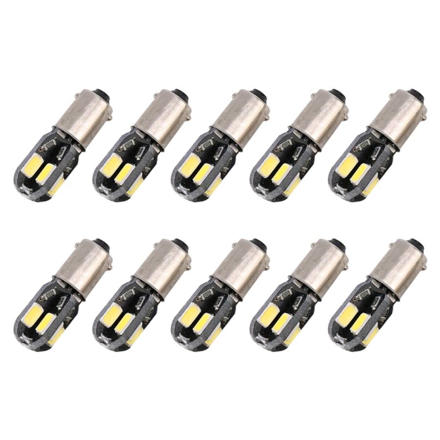10 PCS BA9S DC 12V 1.1W 8LEDs SMD-5630 Car Clearance Light Reading Light