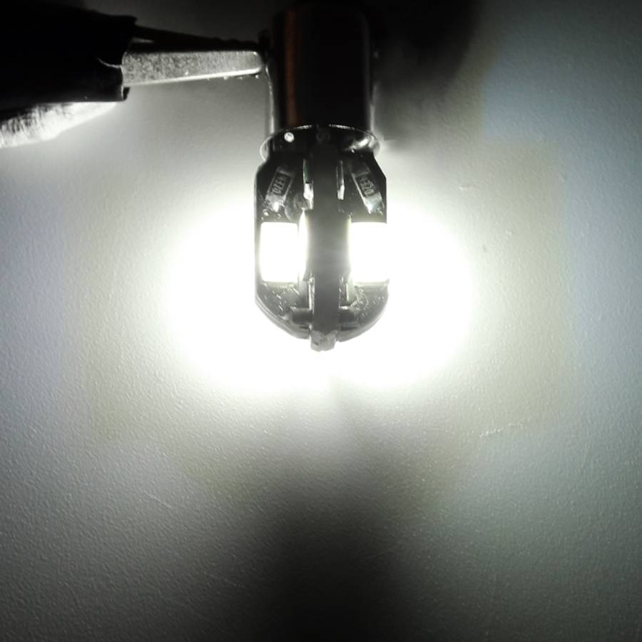 10 PCS BA9S DC 12V 1.1W 8LEDs SMD-5630 Car Clearance Light Reading Light