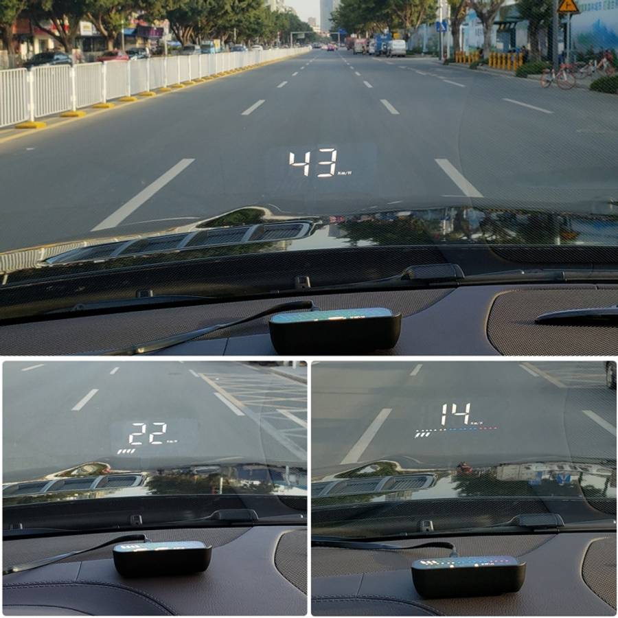 M7 3.5 inch Universal Car OBD2 + GPS HUD Vehicle-mounted Head Up Display Fuel Consumption