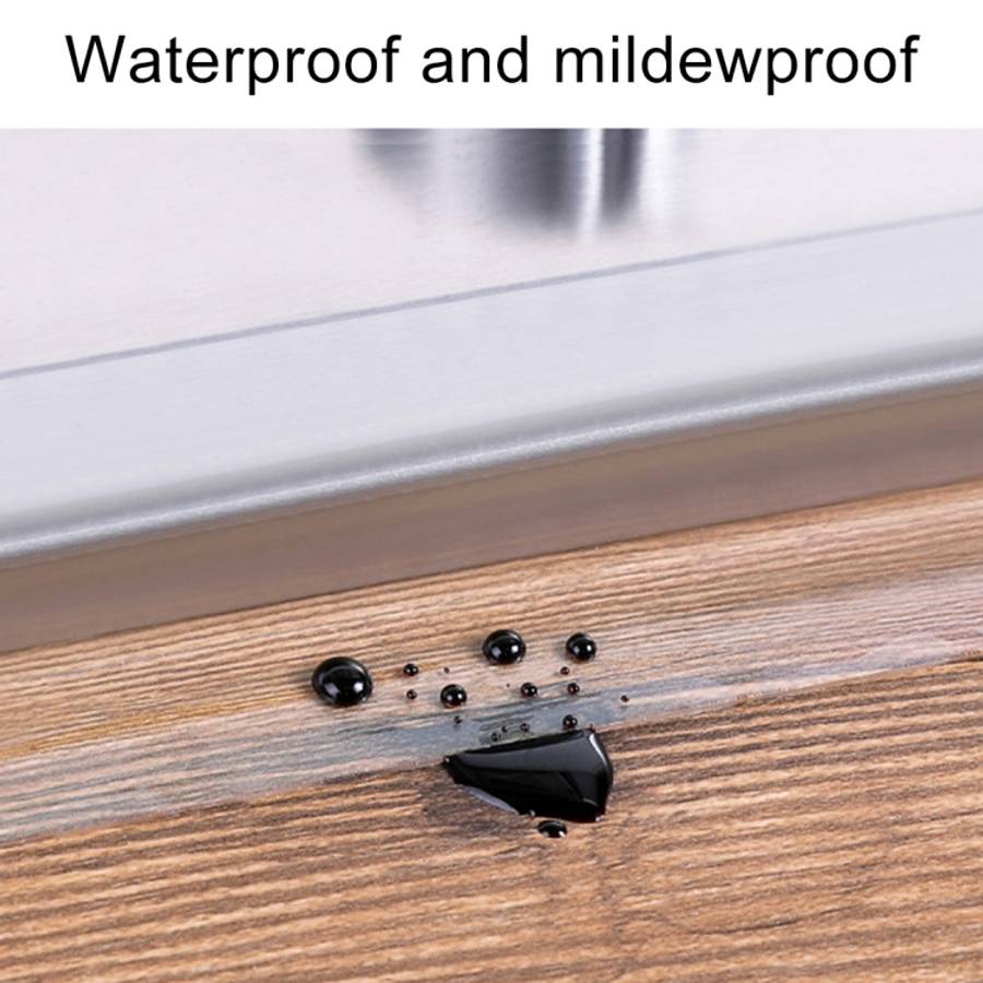 Acrylic Rubber Kitchen and Bathroom Waterproof Moisture-proof Tape Mildew Proof Stickers Size: 3c...