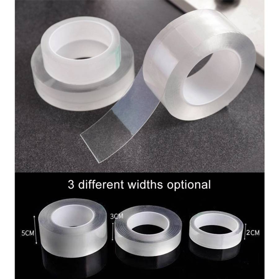 Acrylic Rubber Kitchen and Bathroom Waterproof Moisture-proof Tape Mildew Proof Stickers Size: 3c...