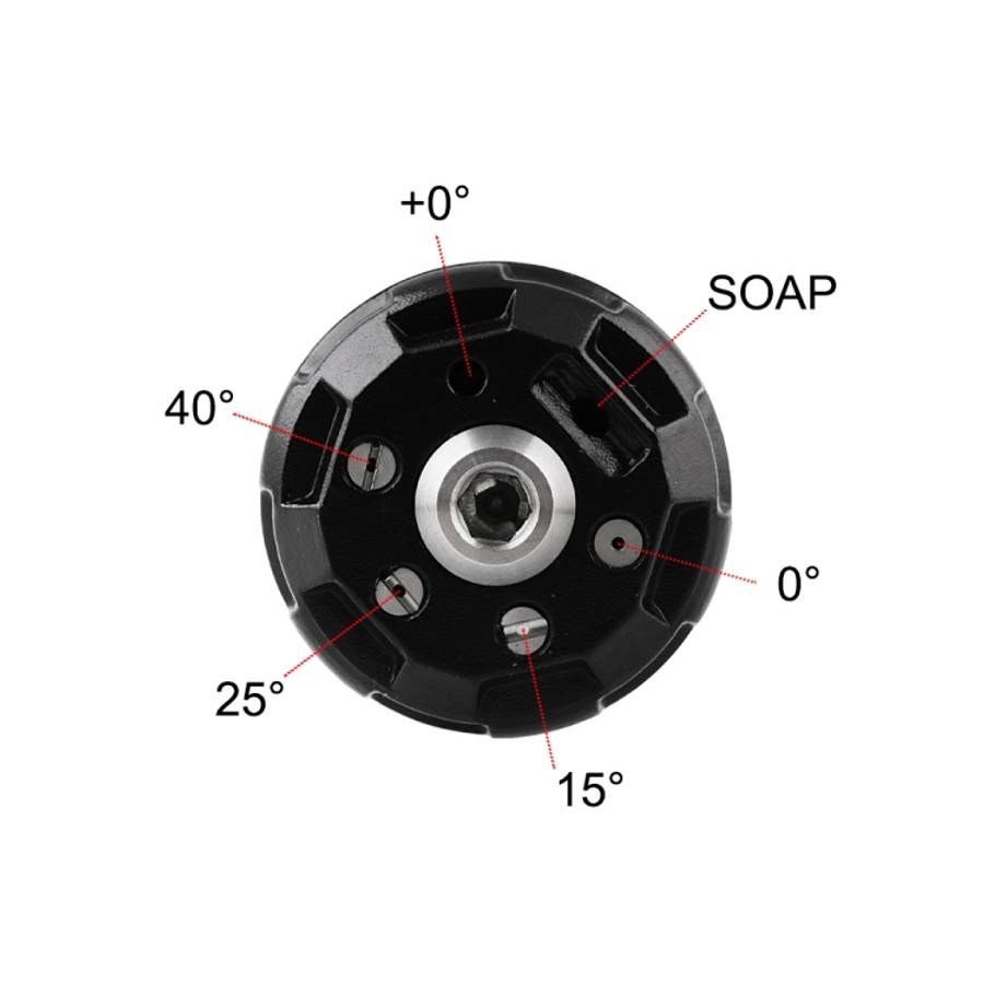 Multifunctional 6-in-1 Multi-hole Nozzle High-pressure Cleaner Car Washing Nozzle