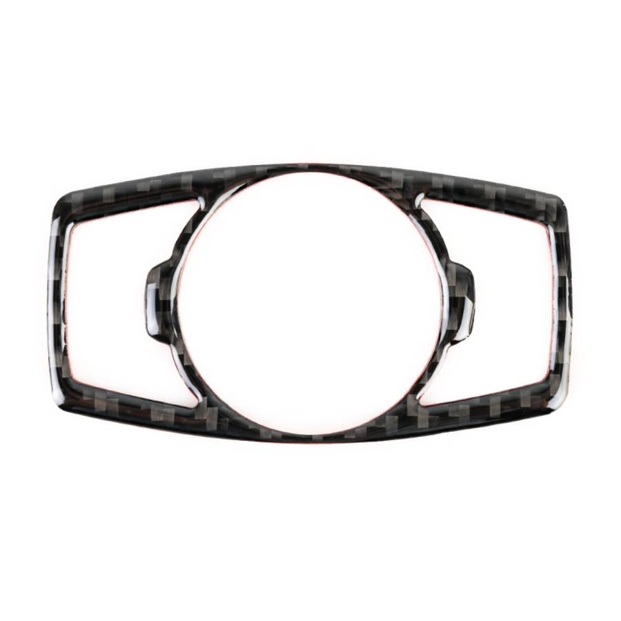 Car Carbon Fiber Headlight Adjustment Frame Decorative Sticker for Ford New Mondeo 2013-2019