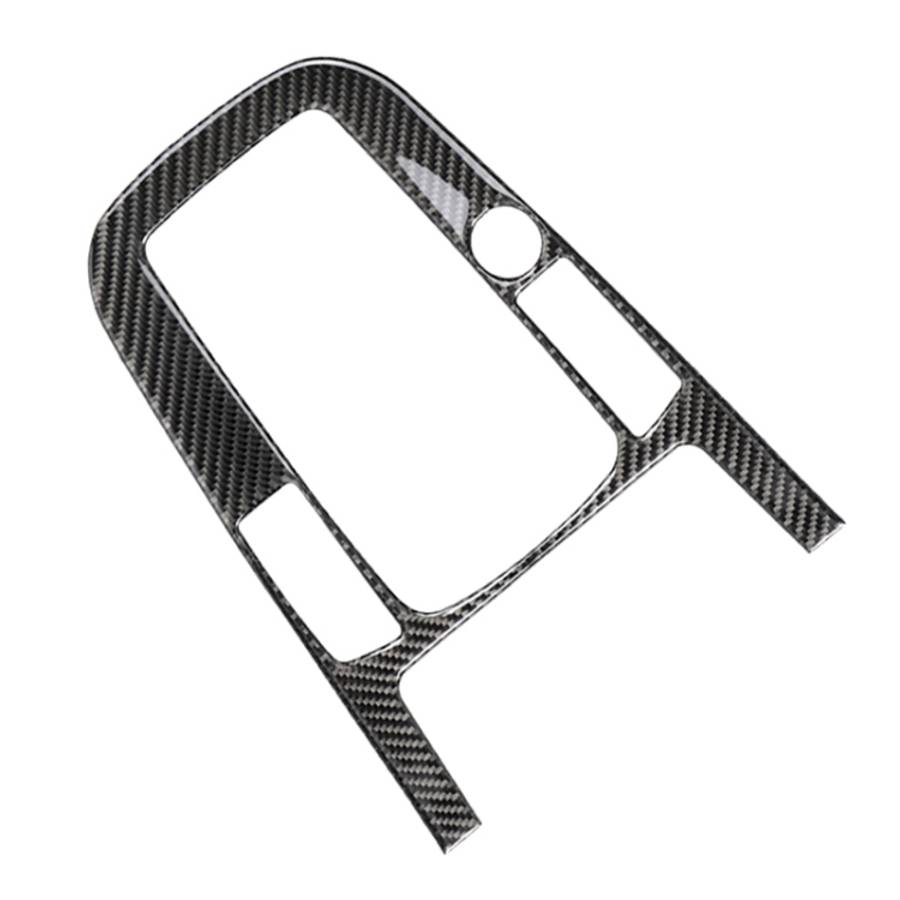 Car Carbon Fiber Gear Position Panel Decorative Sticker for Audi 2010-2018 Q5 / 2009-2016 A4L / 2...