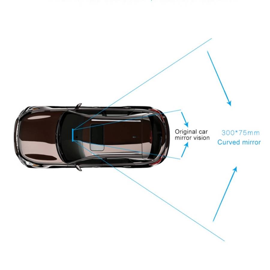 Car Truck Interior Rear View MirrorAnti Glare Dazzling Goggle, Size: 30*7.5*3.5cm