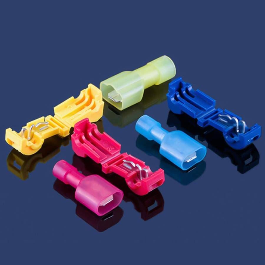 120 in 1 Universal T Shape Push Clamp Solderless Wire Connector Fast Wiring Terminal Insulated Jo...