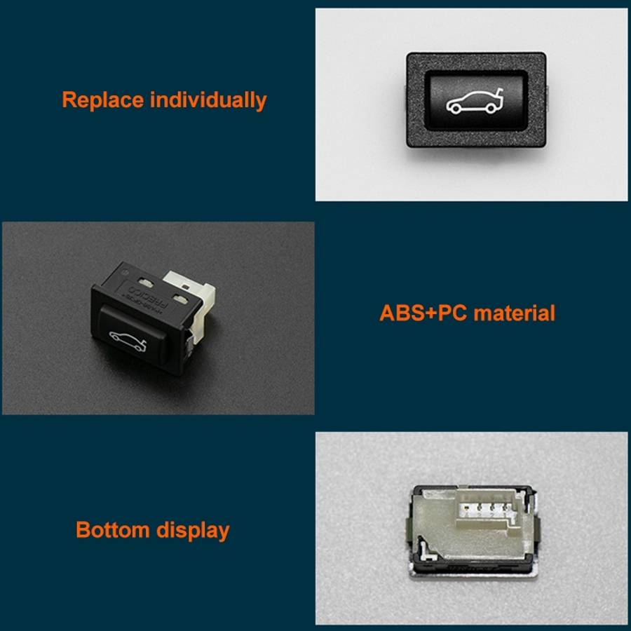 Car Trunk Switch Button for BMW F30, Left Driving