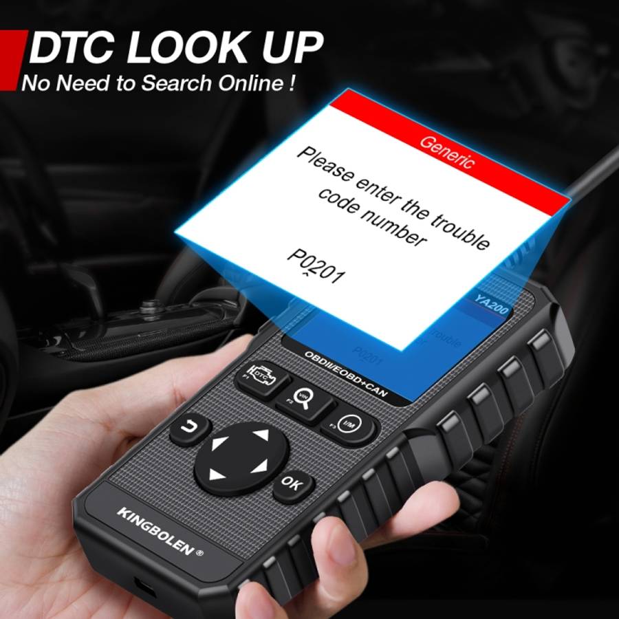 KINGBOLEN YA200 OBD2 Car Fault Diagnosis Tool Fault Analyzer