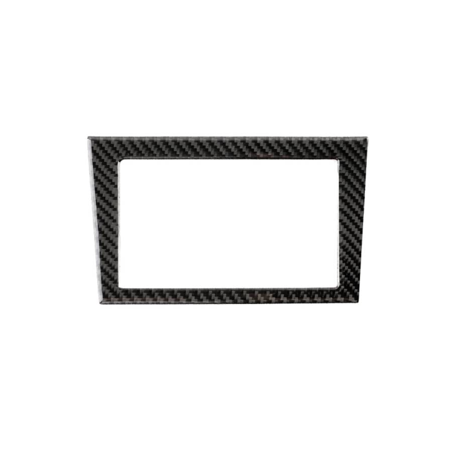Car Carbon Fiber Navigation Frame Decorative Sticker for Infiniti Q50 / Q60 2014-2020