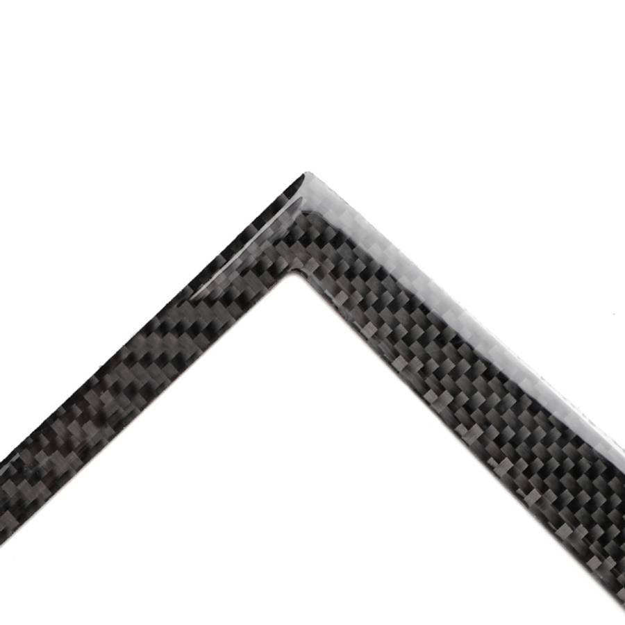 Car Carbon Fiber Navigation Frame Decorative Sticker for Infiniti Q50 / Q60 2014-2020