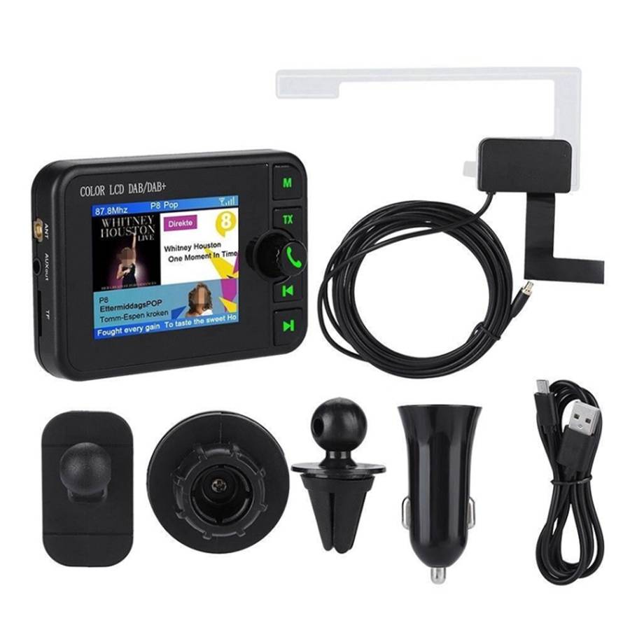 DAB-C6 Car DAB Digital Radio Receiver Bluetooth MP3 Player FM Transmitter