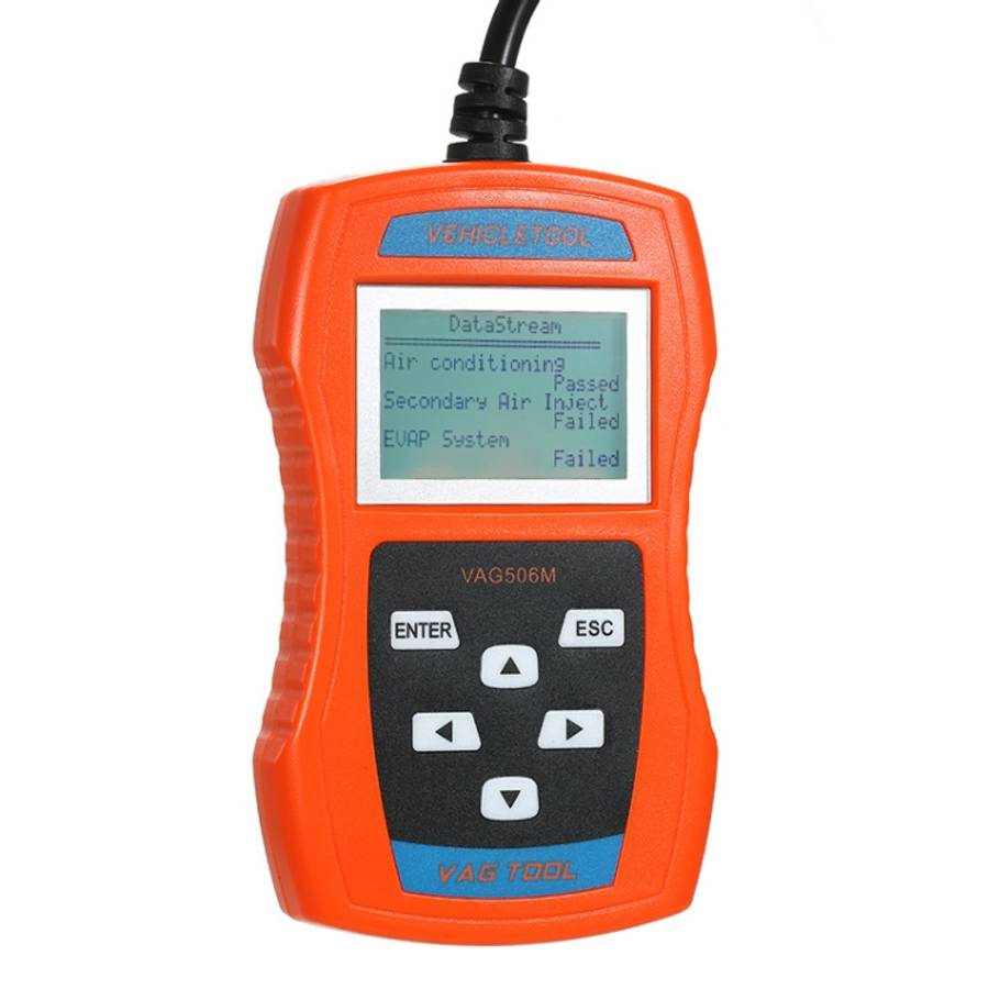 VAG506M Car Mini Code Reader OBD2 Fault Detector Diagnostic Tool, Nordic Version