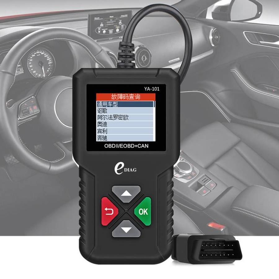 YA101 Car Mini Code Reader OBD2 Fault Detector Diagnostic Tool