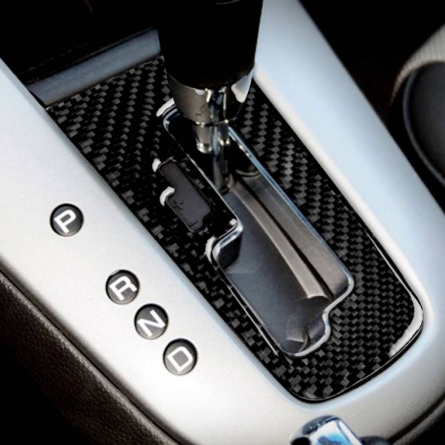 Car Carbon Fiber Center Control Gear Shift Position Panel Decorative Sticker for Chevrolet Cruze ...