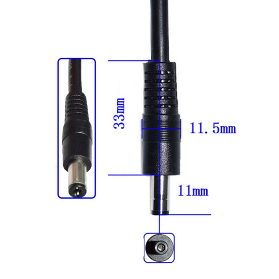 MC4 to DC 5.5mm Solar Power Cord Extension Cable