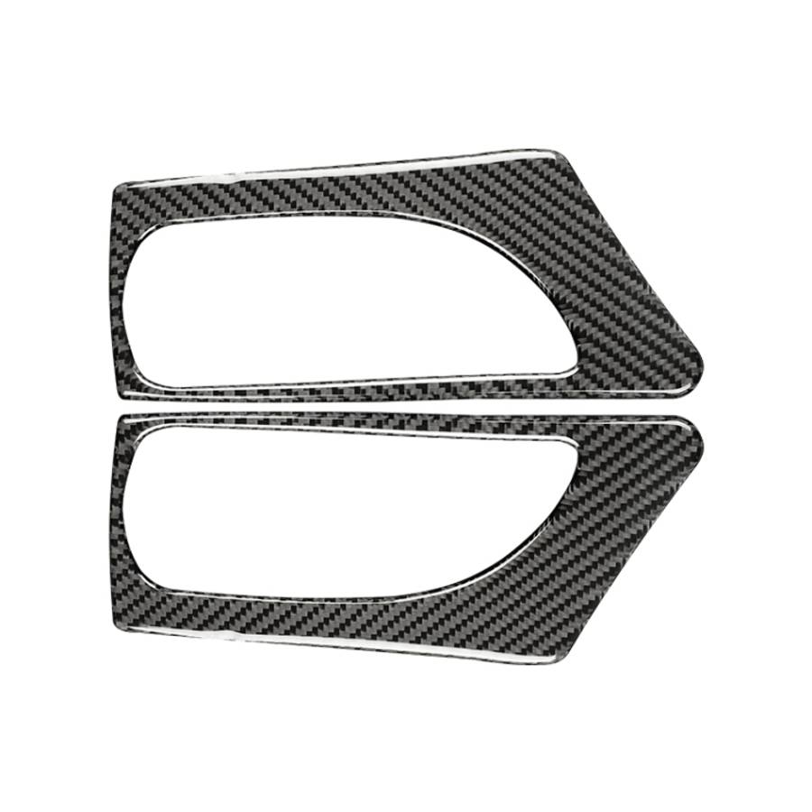 Car Carbon Fiber Front Door Handle Decorative Sticker for Lexus IS250 2013-, Left Drive B Style