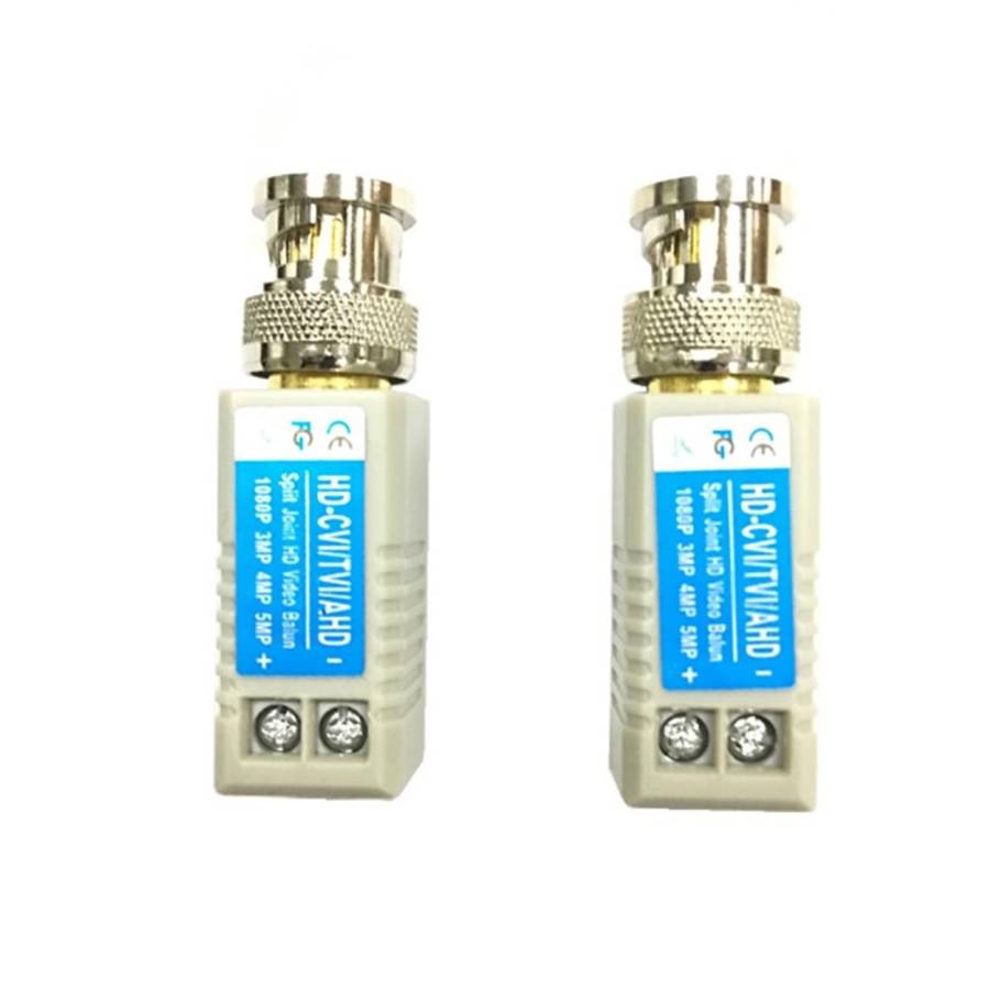 2 PCS Anpwoo 100B Upgrade Version Screw-type Coaxial HD-CVI/AHD/CVI 1CH Passive Transceiver Video...