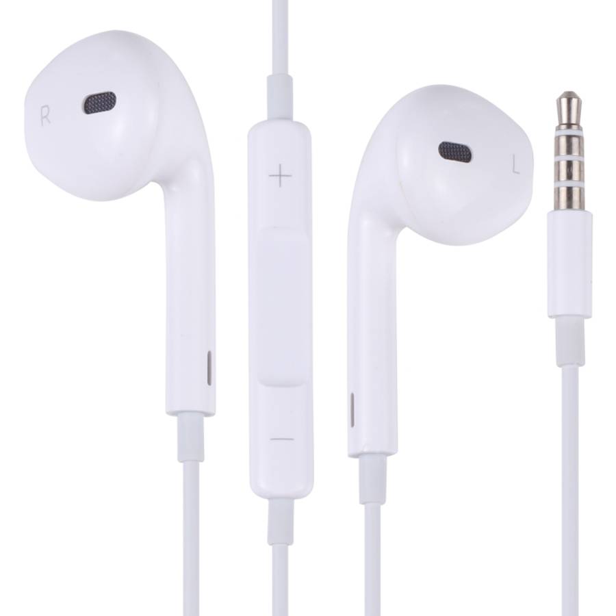 EarPods Wired Headphones Earbuds with Wired Control &amp; Mic, White, Transparent, Rose Gold, Pur...