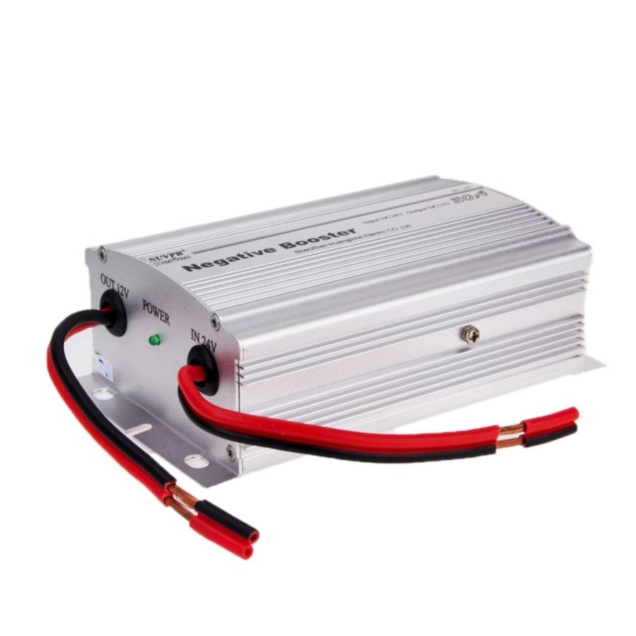 SUVPR RF-20A DC 24V to 12V Car Negative Booster Power Inverter Adapter