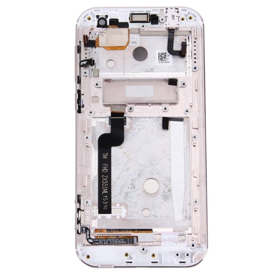 LCD Screen and Digitizer Full Assembly with Frame for ASUS ZenFone Zoom 5.5 inch / ZX551ML , Zenf...