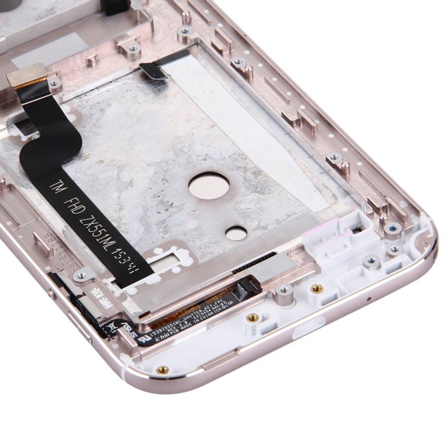 LCD Screen and Digitizer Full Assembly with Frame for ASUS ZenFone Zoom 5.5 inch / ZX551ML , Zenf...