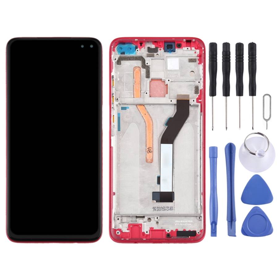 LCD Screen and Digitizer Full Assembly with Frame for Xiaomi Redmi K30, 4G Version, For Redmi K30 5G