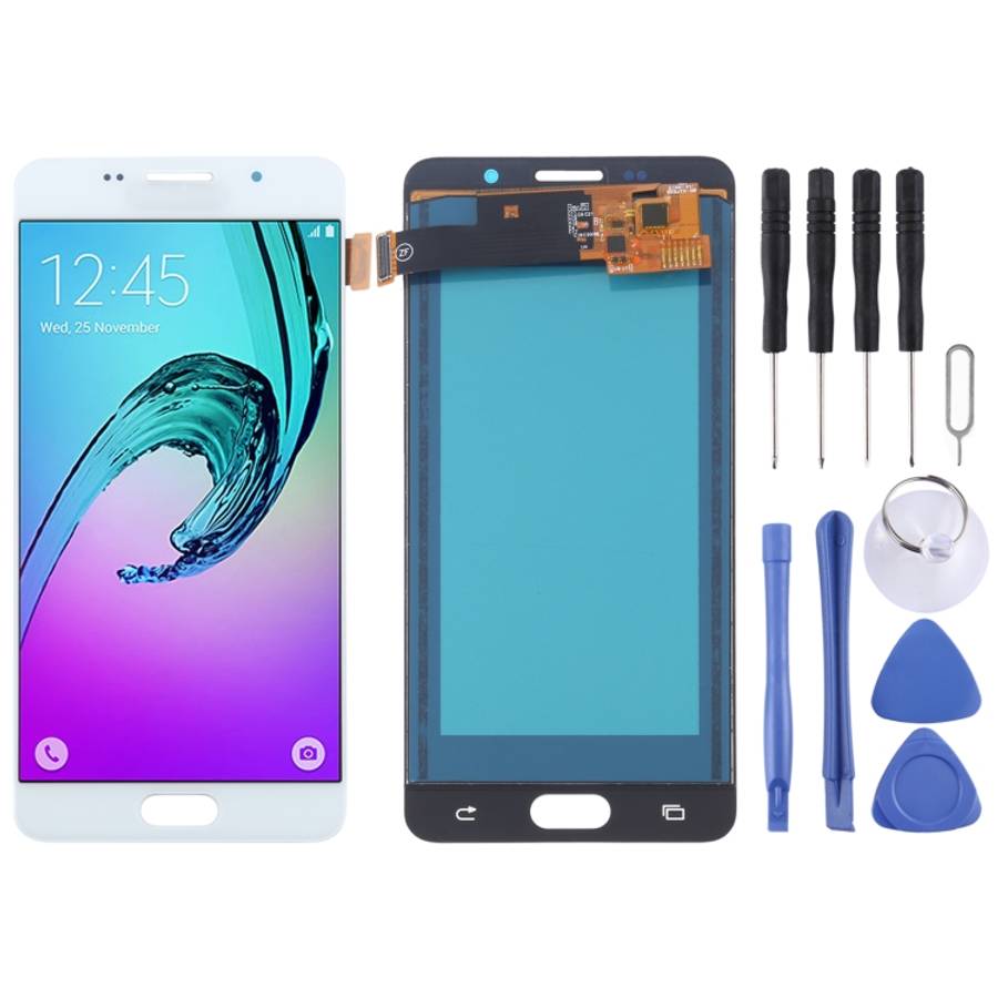 LCD Screen and Digitizer Full Assembly (TFT Material) for Galaxy A5 (2016) / A510, For Galaxy A5 ...