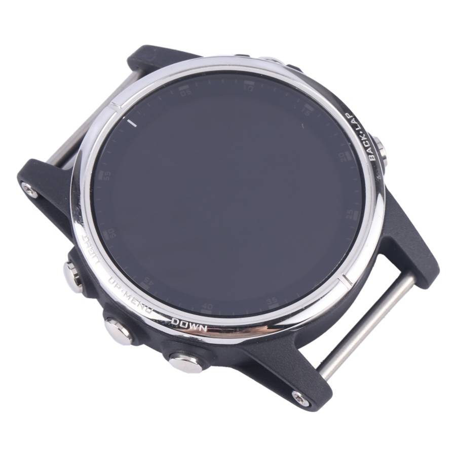 LCD Screen and Digitizer Full Assembly With Frame for Garmin Fenix 5S Plus Sapphire Version, For ...