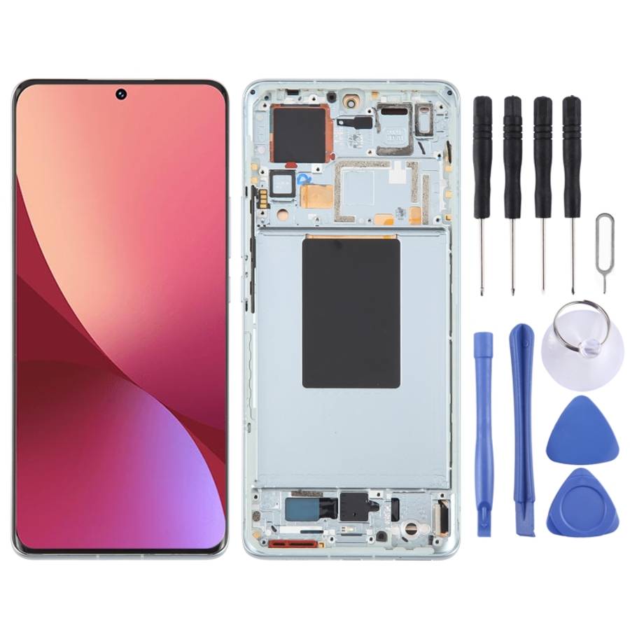 For Xiaomi 12 Pro / 12S Pro AMOLED Original LCD Screen Digitizer Full Assembly with Frame, For Xi...