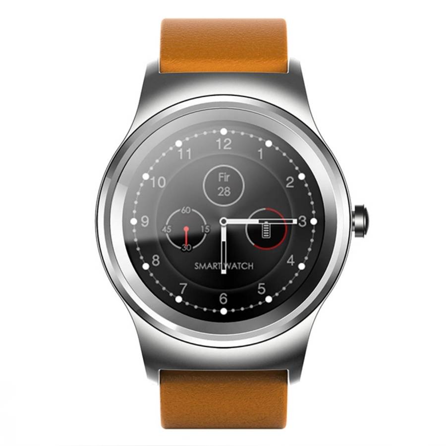 SMA-Round 1.28 inch Color Touch Screen Bluetooth Smart Watch, Waterproof, Support Voice Control /...
