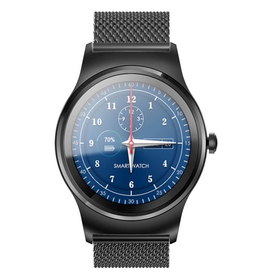 SMA-Round 1.28 inch Color Touch Screen Bluetooth Smart Watch, Waterproof, Support Voice Control /...