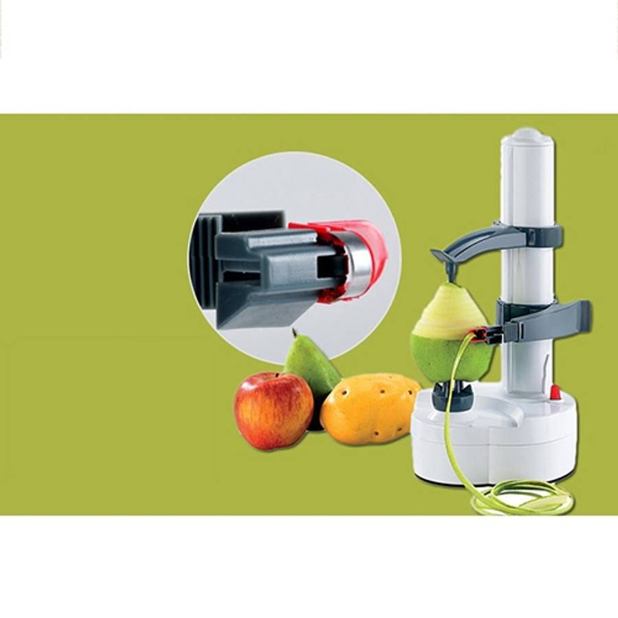 Multifunction Stainless Steel Electric Vegetables Fruit Peeler Automatic Peeling Machine, Dry Bat...