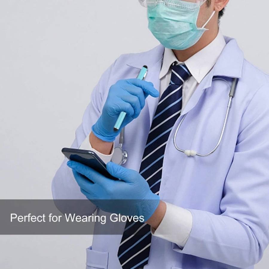 Universal Three Rings Mobile Phone Writing Pen, Phone Writing Pen Sky Blue, Phone Writing Pen Whi...