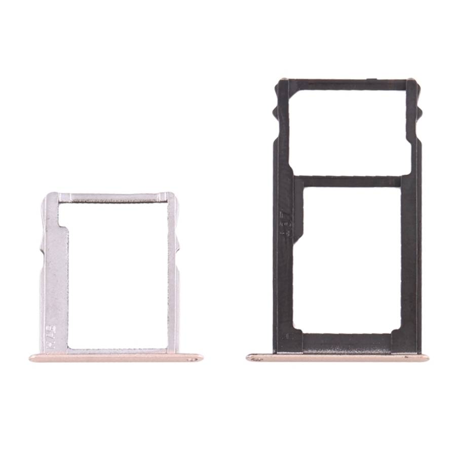 For Huawei Honor 5X / GR5 Micro SIM Card Tray + Nano SIM &amp; Micro SD Card Tray, For Huawei 5X,...