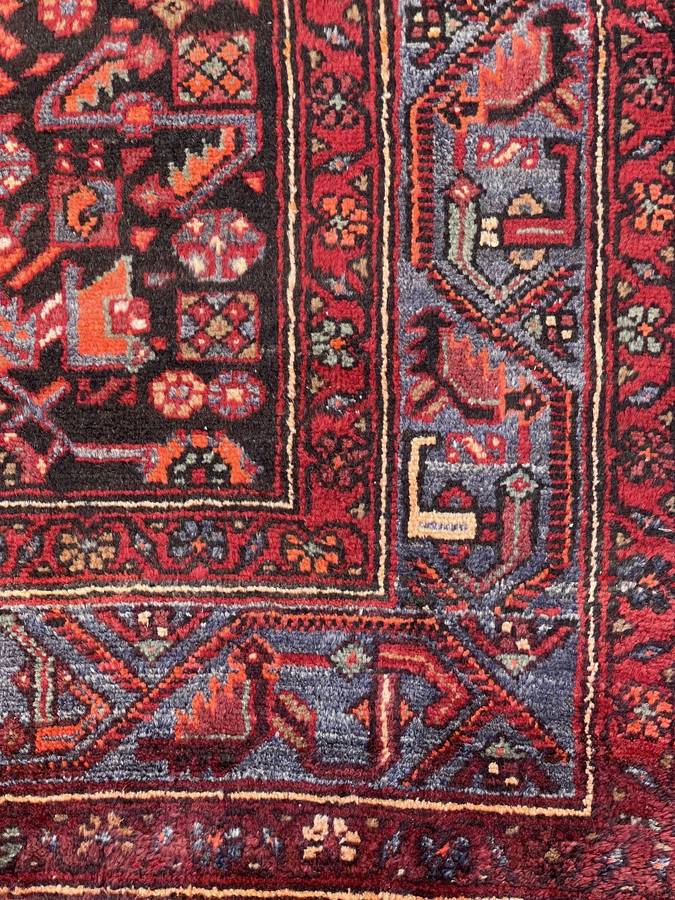 Classic Persian Hamedan Runner - Vintage