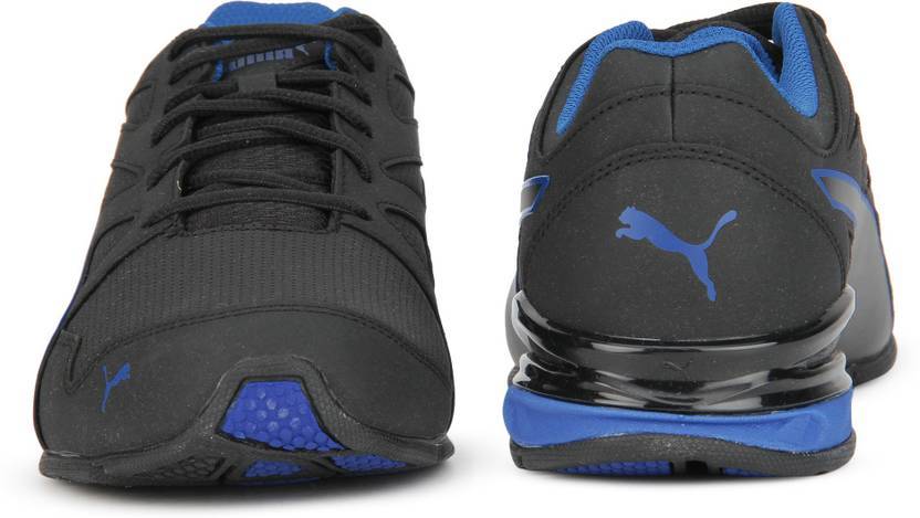 PUMA TAZON BLACK BLUE SNEAKERS