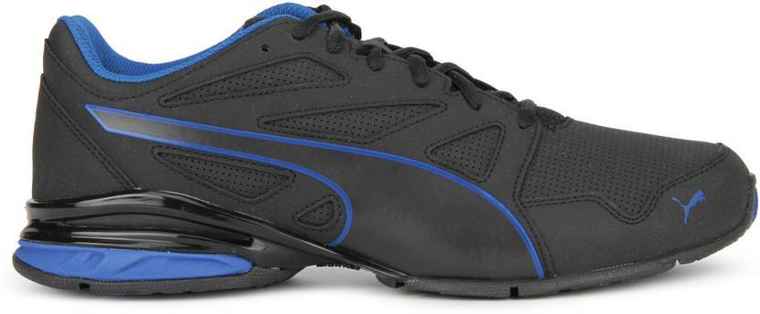 PUMA TAZON BLACK BLUE SNEAKERS