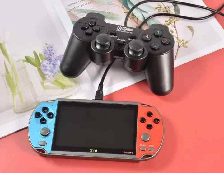 X19 Handheld Game Console 4.3 Inch Screen Video Game Player