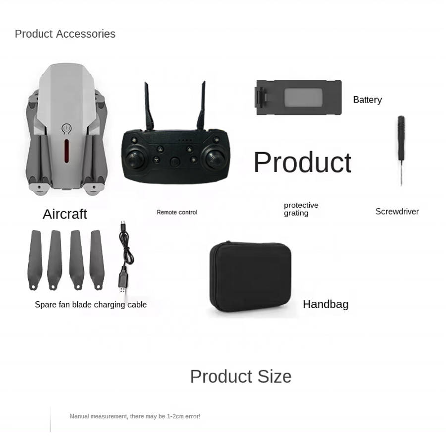 E88 Drone With HD Dual Camera