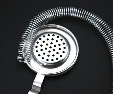 Metal Bar Strainer Fancy New Design Decoration Luxury Wholesale Best Quality Gray Color Strainer