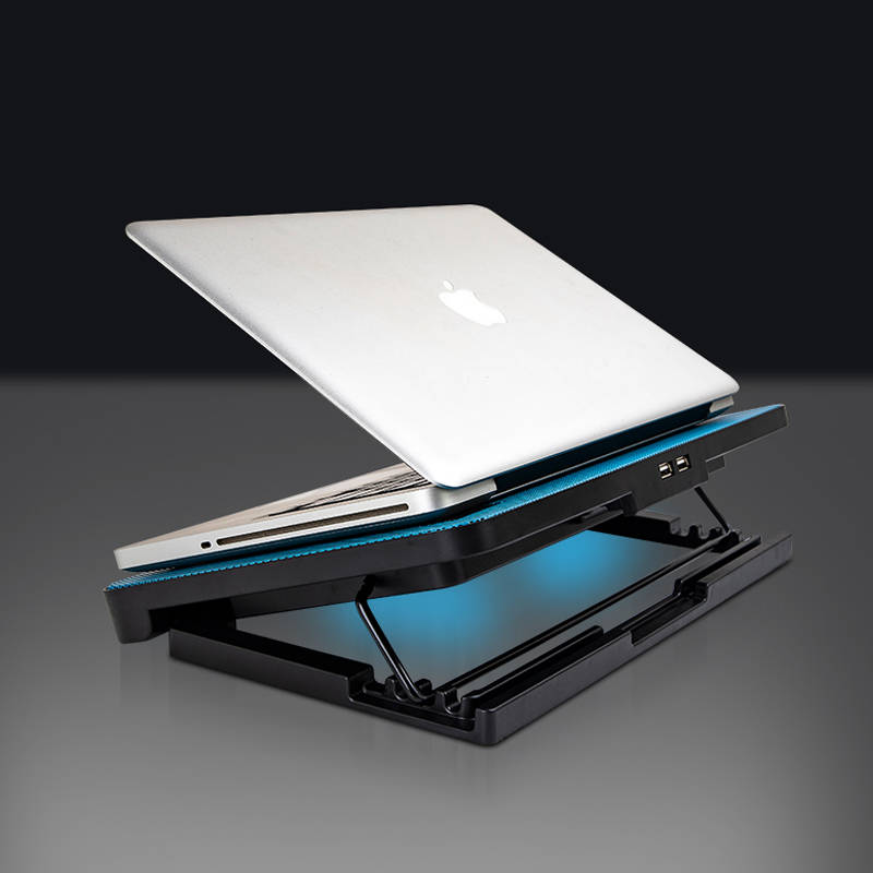 Folding Laptop USB Dual Fan Cooling Pad