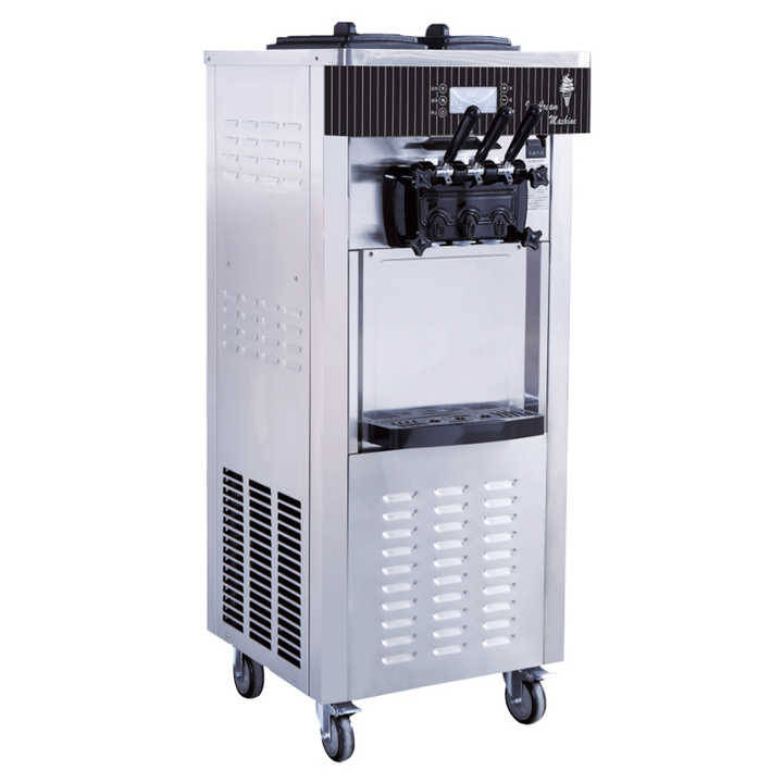 3 Flavor Soft Ice Cream Machine - Floor Model