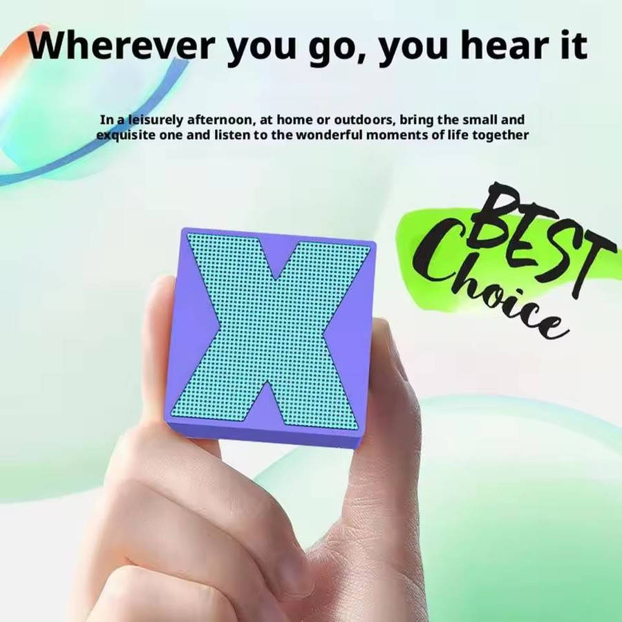 X1 Mini Speaker Wireless Portable Speaker Music Box Speaker Home/Outdoor Use