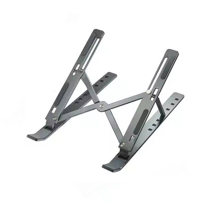 Portable Table Height Adjustable Laptop Holder Support Colling Aluminium Alloy Notebook Vertical Lap