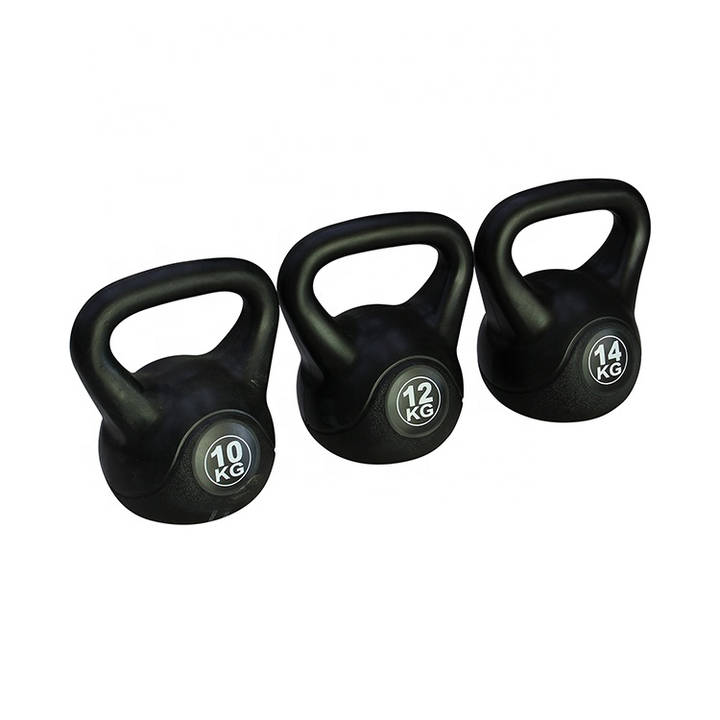 10KG Competition Grade Cement Concrete Mold Kettlebell Set Exercise Fitness Equipment