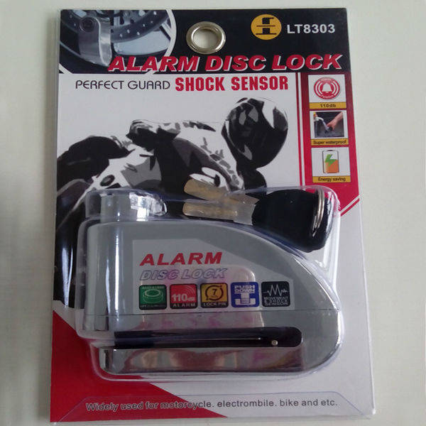 Crazy R1 Start! Alarm Brake Disc Lock 110dB - Waterproof