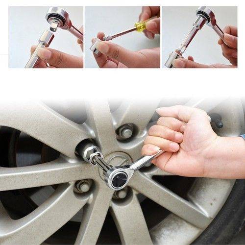 40 pcs Hand Tool Kit Socket Wrench Tool Set