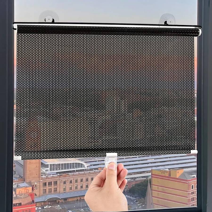 Light Filtering Saft and Durable Fabric Window Shades Roller Blinds for Office