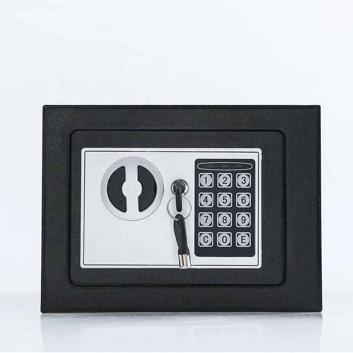 Safe Box for Hotel Office Money Deposit Box Fireproof Safe for Home Small Size Digital Lock and Keys
