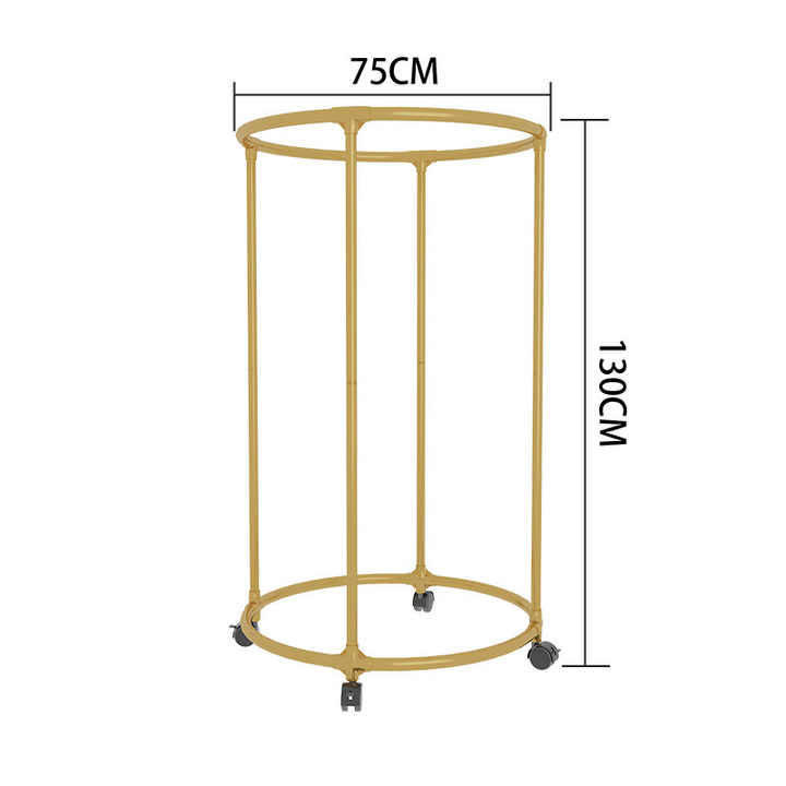 Steel Clothes Airer Shape Free Standing Laundry Drying Rack Multifunctional Folding Clothes Dryer
